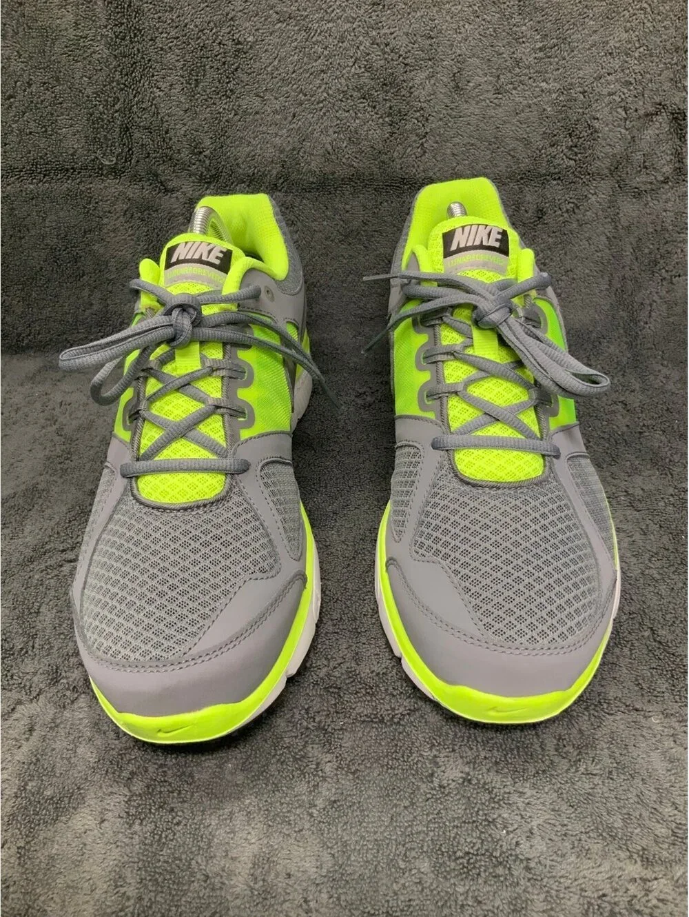 Nike Air Icarus Flywire Gray Green Running Shoes 527203-003 Men Size 10.5